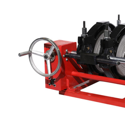 Tubería hidráulica portátil de la junta plástica SHT200-2/4(A) de la máquina de soldadura por fusión a tope de HDPE