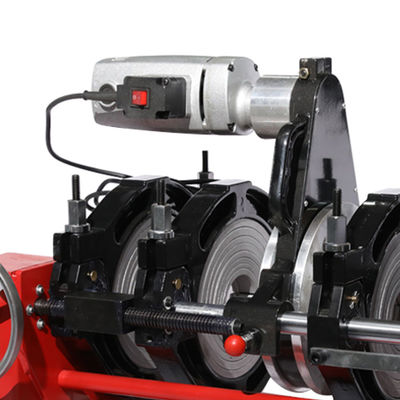 Tubería hidráulica portátil de la junta plástica SHT200-2/4(A) de la máquina de soldadura por fusión a tope de HDPE