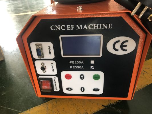 Soldador de electrofusión de alta precisión con pantalla táctil para juntas de tubería