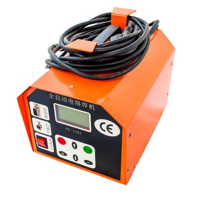 Soldador de electrofusión de alta precisión con pantalla táctil para juntas de tubería